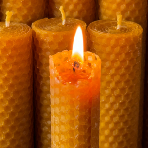 Vela Panal de Abeja - Soraya Amores - Escuela Kenaz